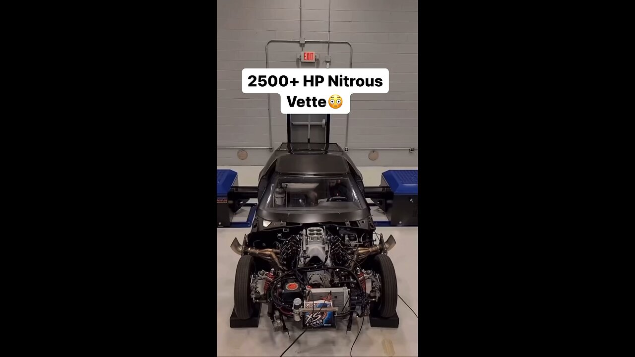 2500 Horsepower Nitrous Vette