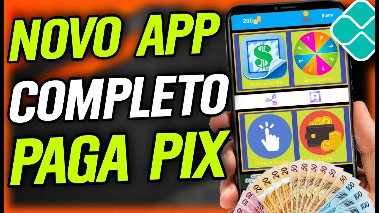 NOVO APP DE GANHAR DINHEIRO SUPER COMPLETO - PAGA VIA PIX PARA ASSISTIR VIDEOS