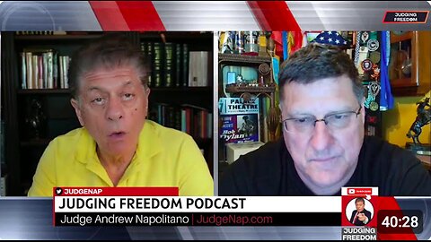 Judge Napolitano & Scott Ritter : Putins Peace offer, Netanyahu Destroying Israel, Update Ukraine and more