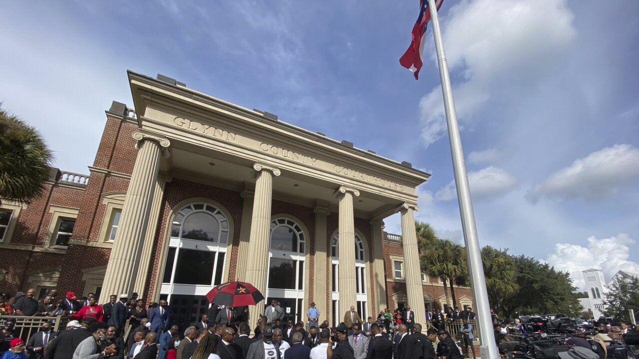 Black Pastors Rally Outside Trial Over Arbery's Killing