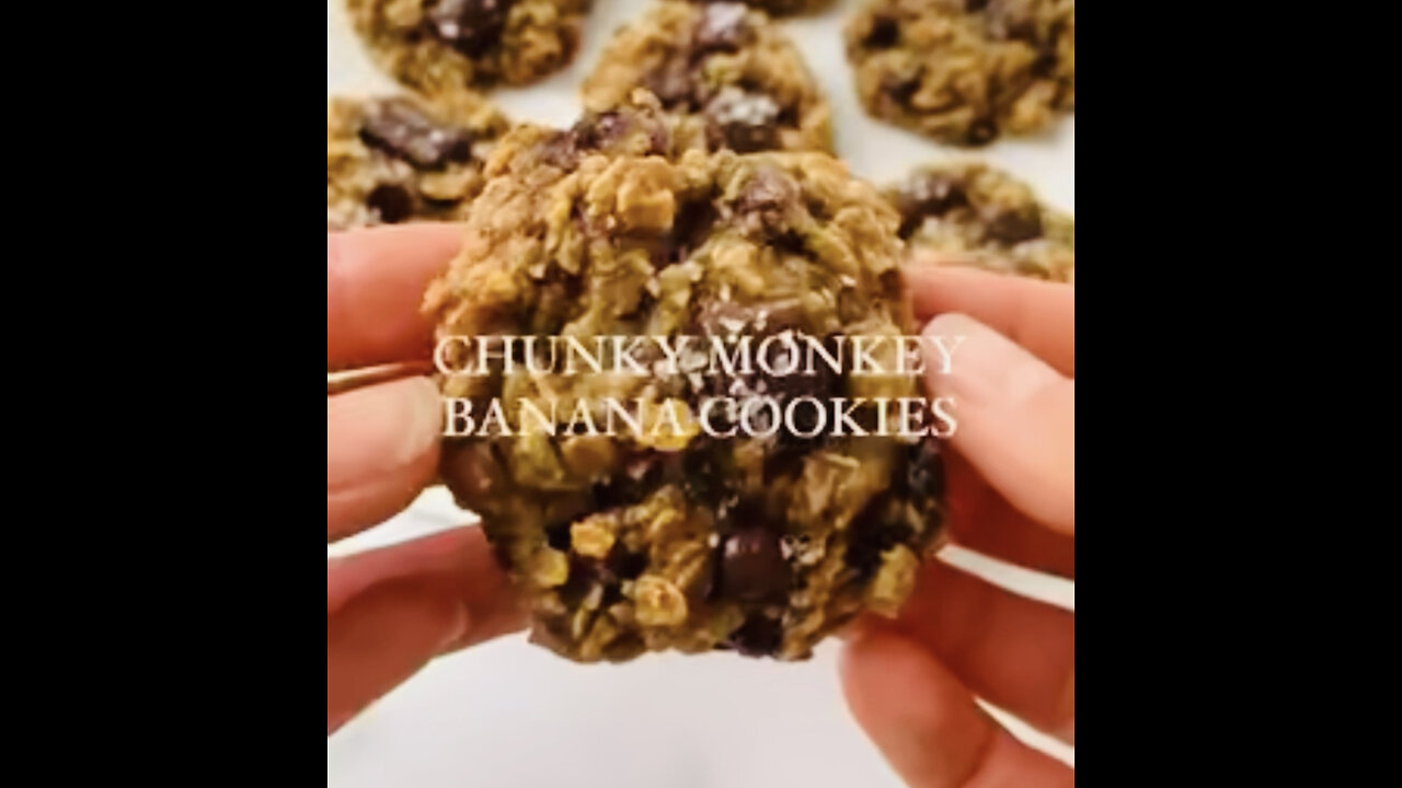 Sweet Banana cookies