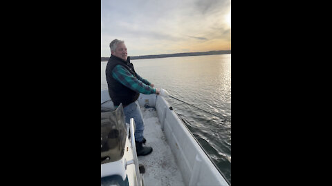 Clamming with Brendan Fogerty Smithtown Bay