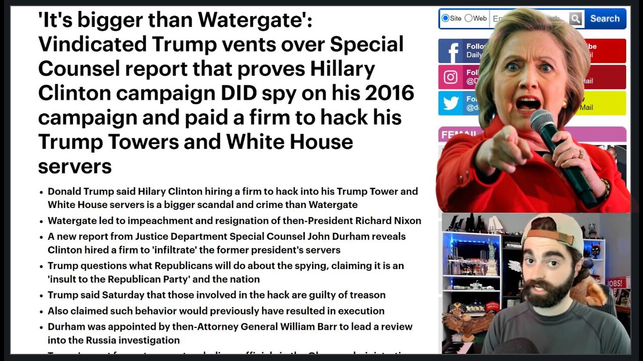 EVERYONE Calls For CLINTON Investigation After Durham Report Exposes Hillary!