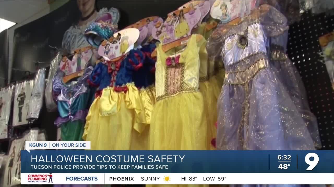 TPD urges Halloween costume safety