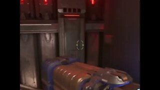 The Doom Slayer Spikes a Demon in the Brain #shorts