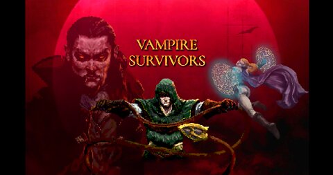 Vampire Survivors Library Poe Fights For 17 Minutes