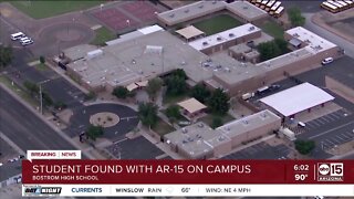 Student arrested for possession of an AR-15 at Bostrom High School