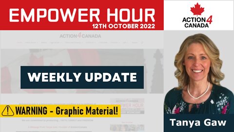 Tanya Gaw Weekly Update: October 12TH