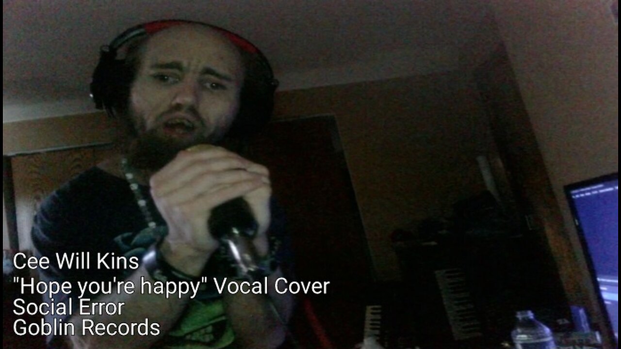 Cyraxx aka Shadowblade YouTube 04-22-24 Cryptic Wisdom hope you're happy vocal cover