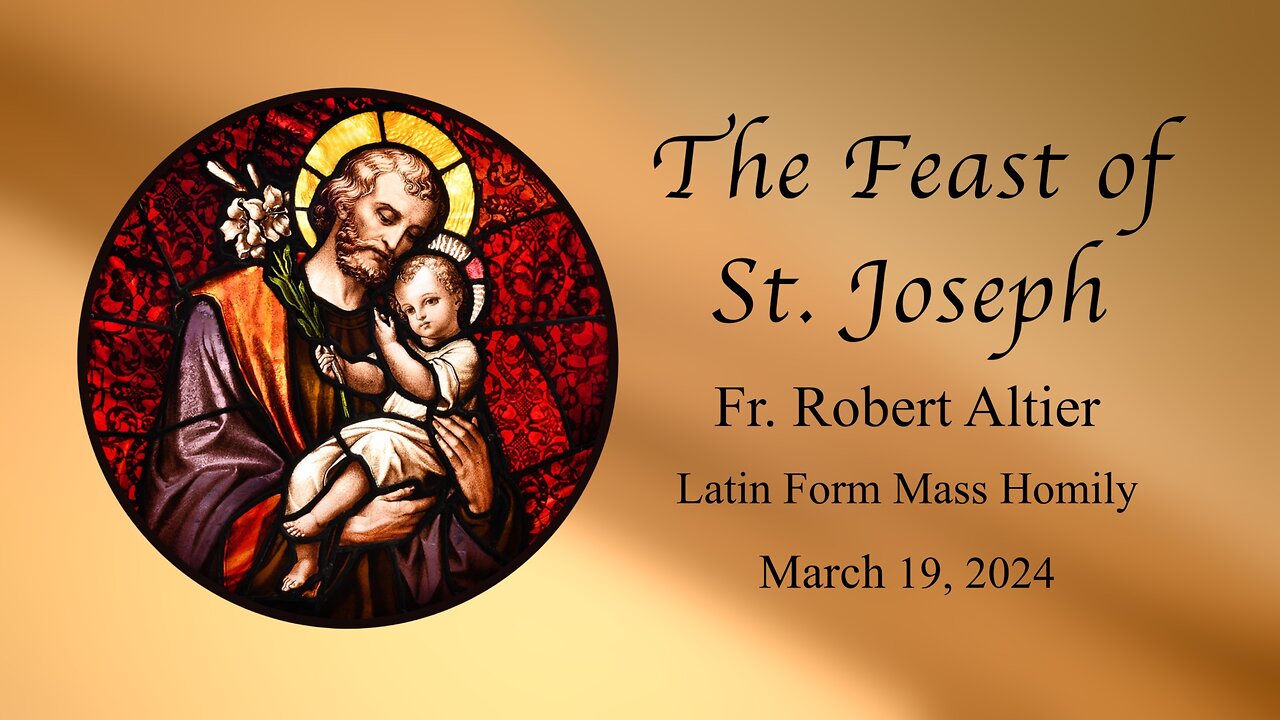 The Feast of St. Joseph