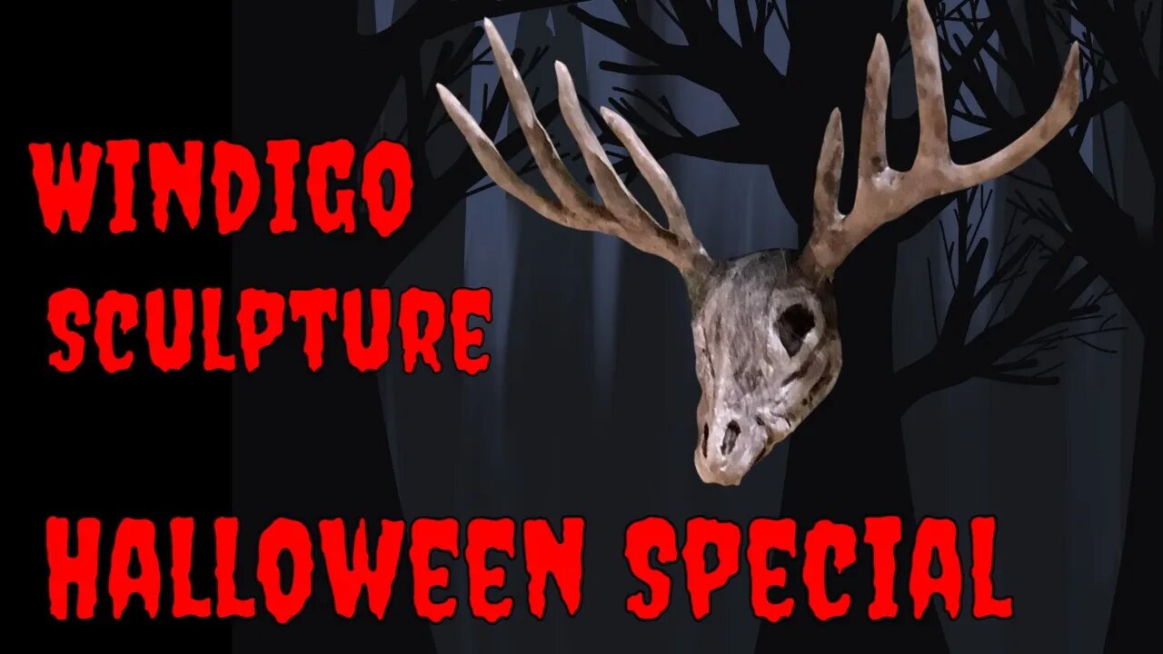 Clay Windigo | Sculpting | Tutorial *Halloween Special*