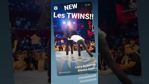 New les twins battle! #lestwins #larry #laurent#fusionbattle #paris #dance #freestyle #worldofdance