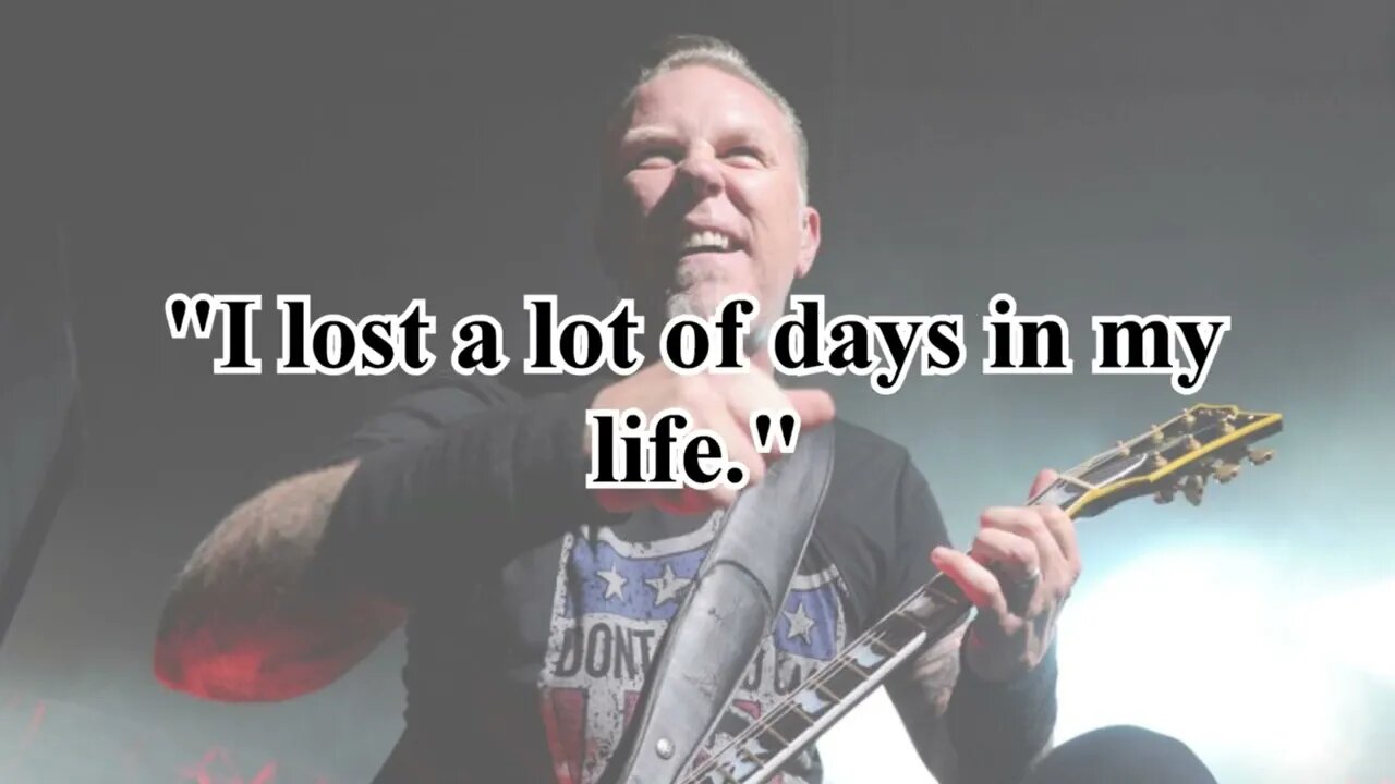 Why James Hetfield QUIT DRINKING | Metallica's Bleeding Me EXPLAINED