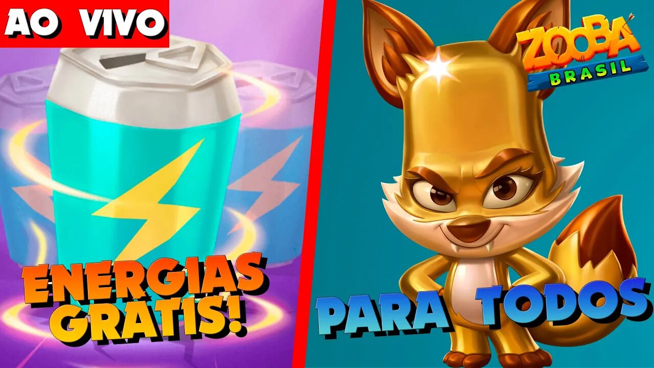 ENERGIAS GRÁTIS PARA TODOS! GOSTOU? VEM JOGAR! LIVE #86