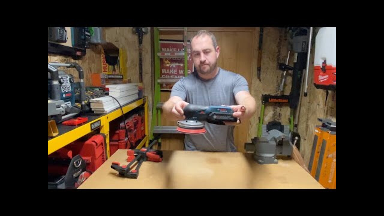 Bosch GEX 18V-5N Super Smooth Cordless Sanding!