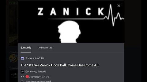 The 1st Ever Zanick Goon Ball. Come One Come All!