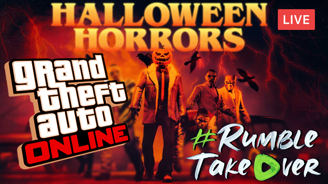 HALLOWEEN HORRORS w/ Friends :: Grand Theft Auto Online :: WEED RUNS & Halloween Fun {18+}