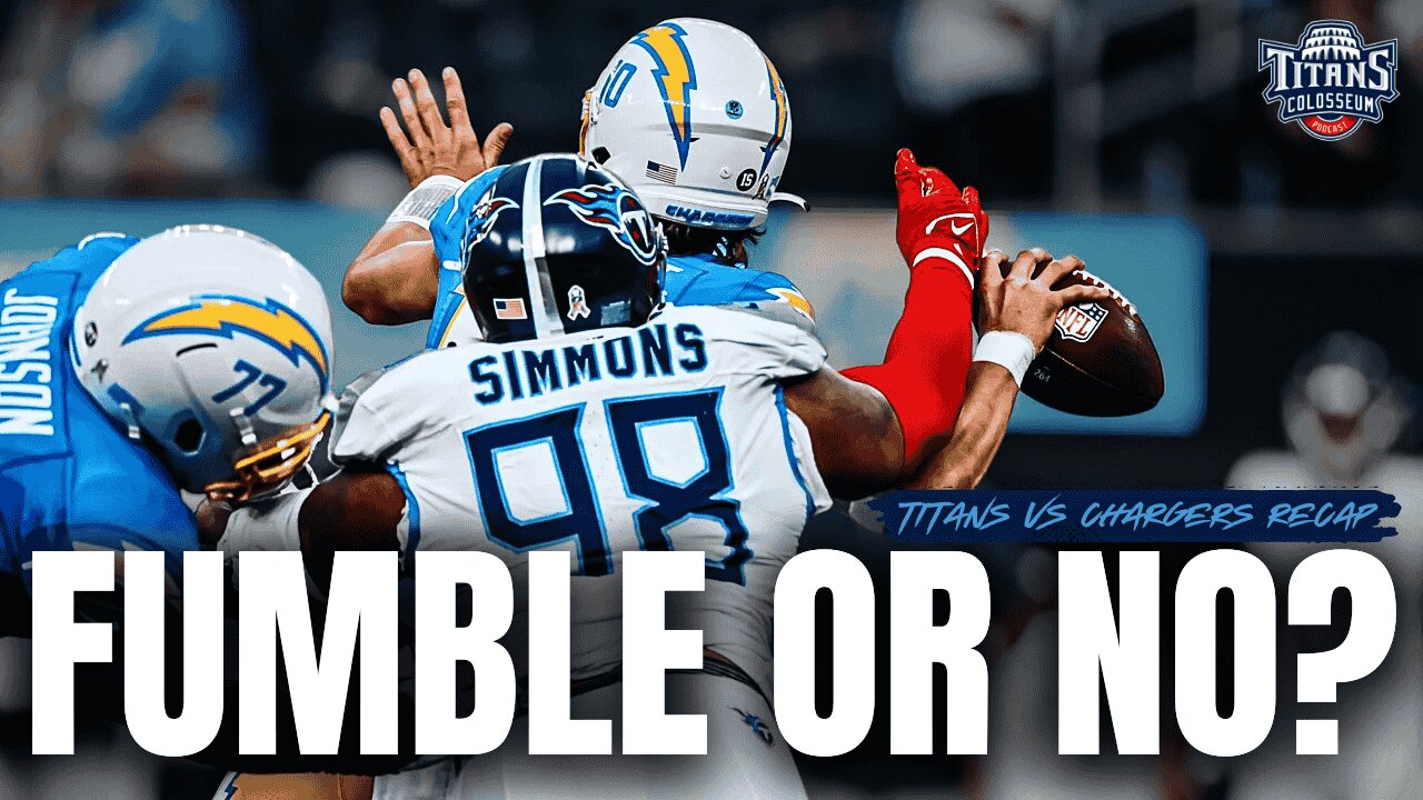 Titans vs Chargers Recap: Levis & Ridley's Chemistry, Controversial Call, AFC South Outlook