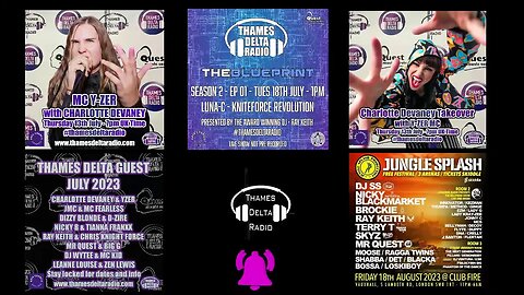 JMC & FEARLESS - 13th July 2023 - THAMES DELTA RADIO
