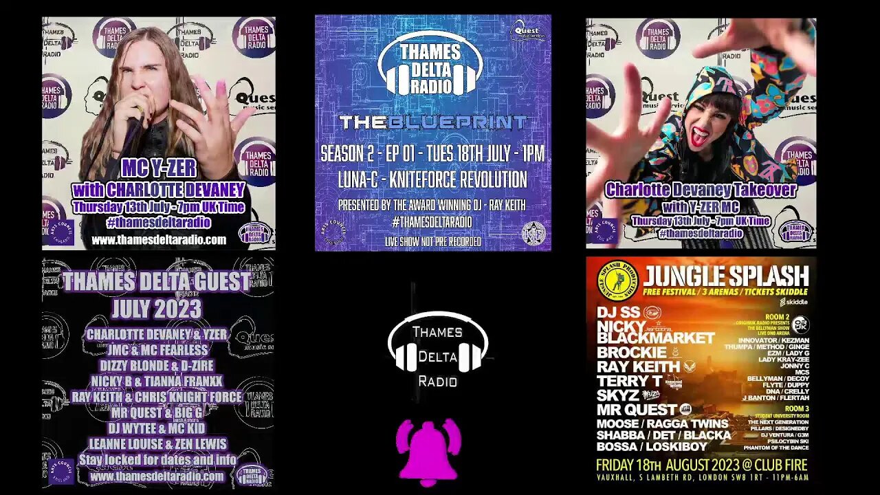 JMC & FEARLESS - 13th July 2023 - THAMES DELTA RADIO