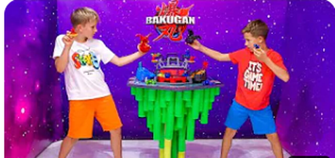 Vlad and Niki Bakugan Battle Arena