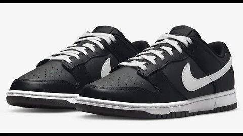 Nike Dunk Low Black Pandas Wish Me Luck