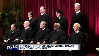 Supreme court reinstates travel ban