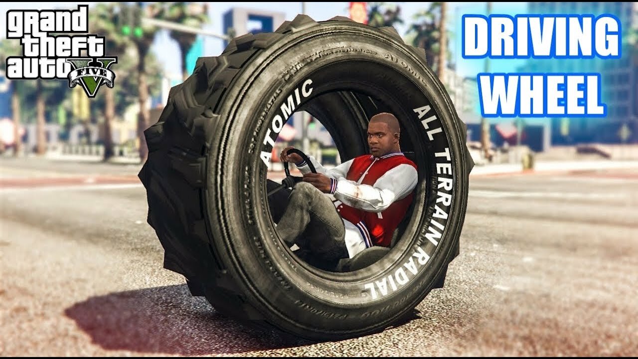 GTA 5 :- "WHEEL VEHICLE" MOD! - (GTA 5 Mods)