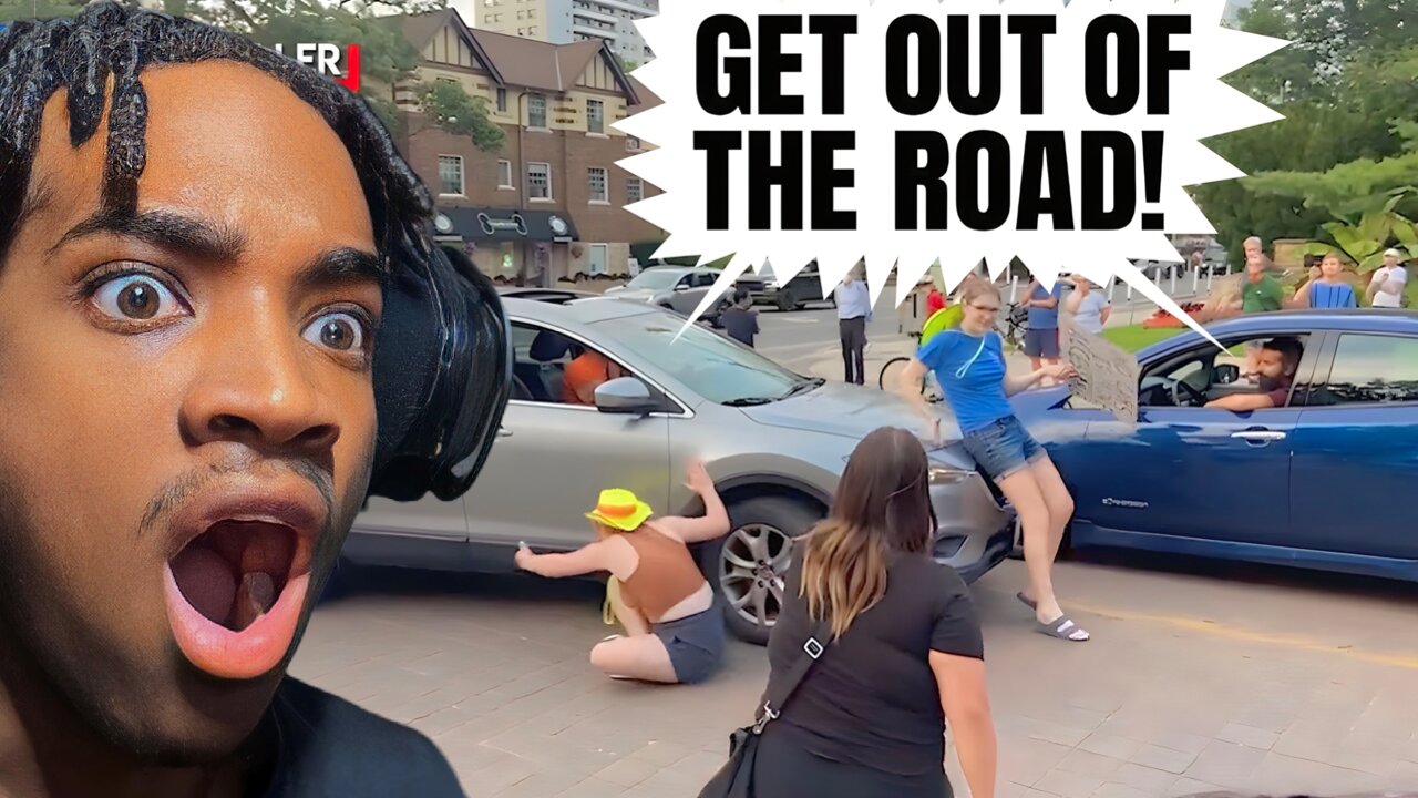 When Cars Don't Stop For Protesters | Vince Reacts