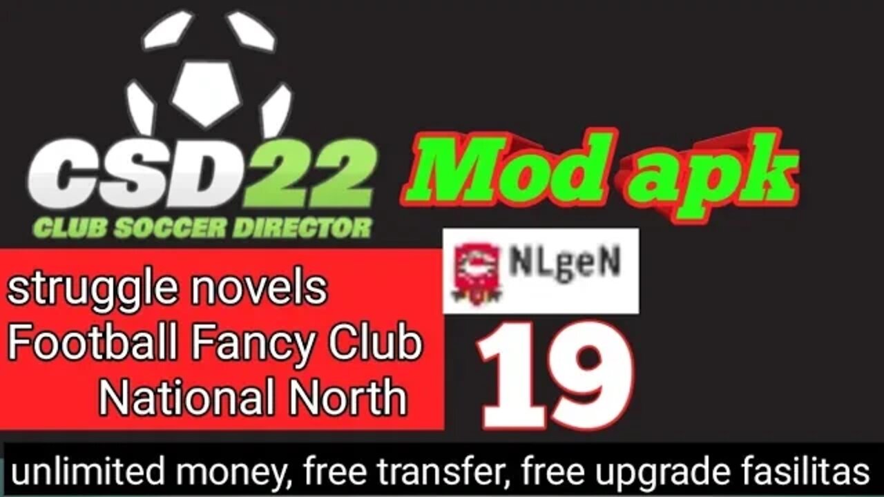 Club Soccer Director CSD22 Mod Apk ▶️ National League North 19 AFC Fylde vs Football Fancy Club