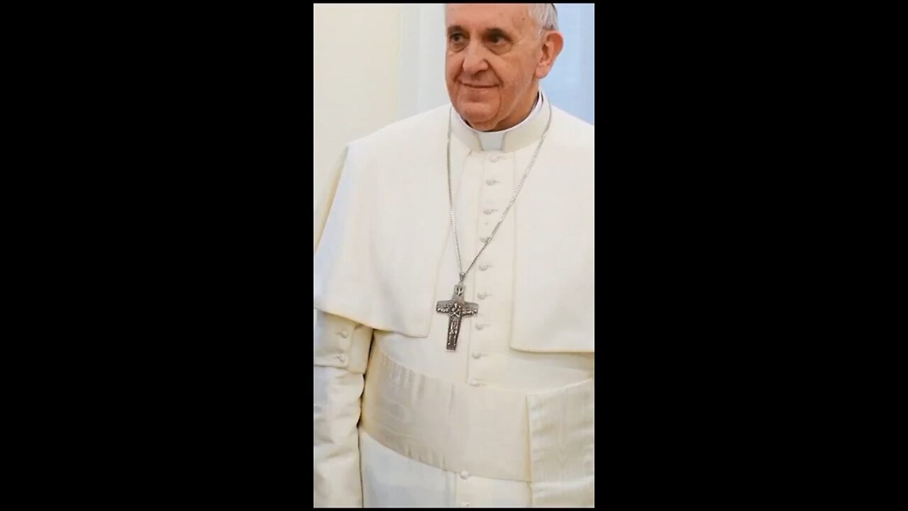 Pope and his "special" cross