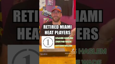 NEW SERIES! 5 Seconds To Name Three… Retired Miami Heat Players! #fyp #heat #miami #nbaplayoffs