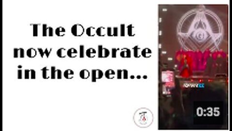 The Occult now celebrate in the open...