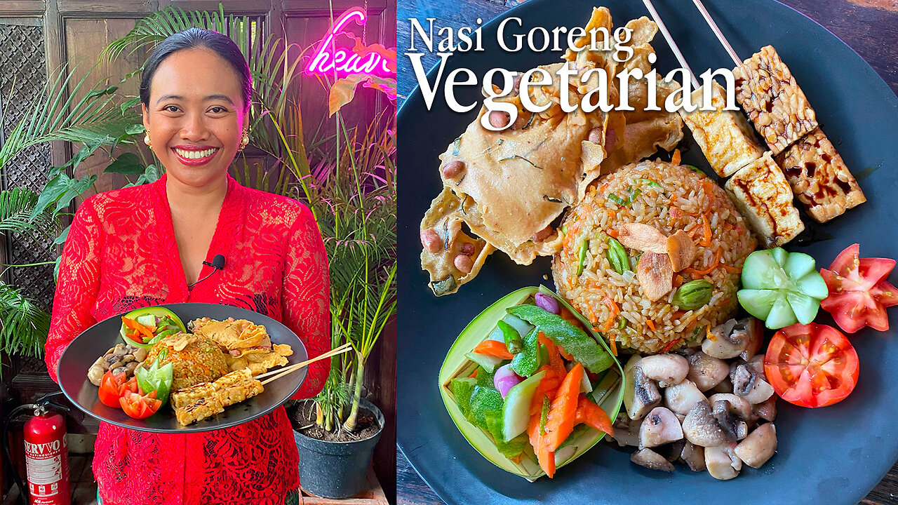 Nasi Goreng Vegetarian, Vegetarian Fried Rice