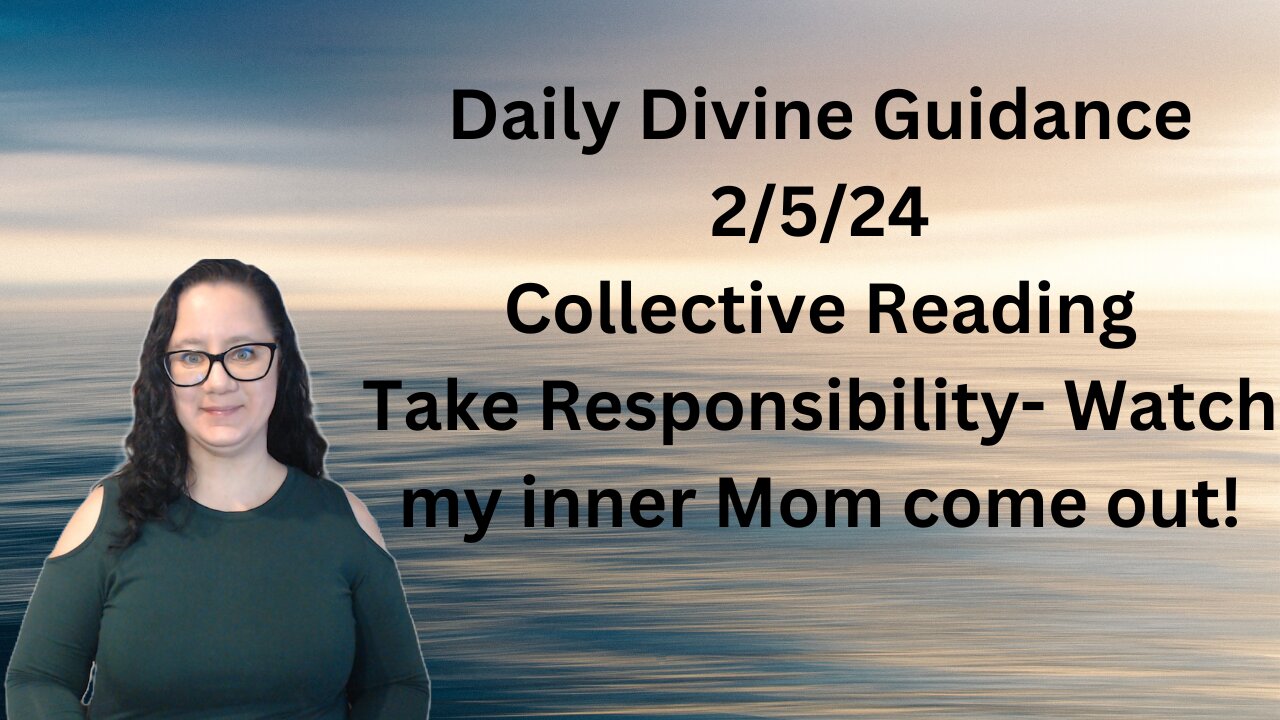 Daily Tarot - Weekly Collective - Watch me go all Mom on you ;)