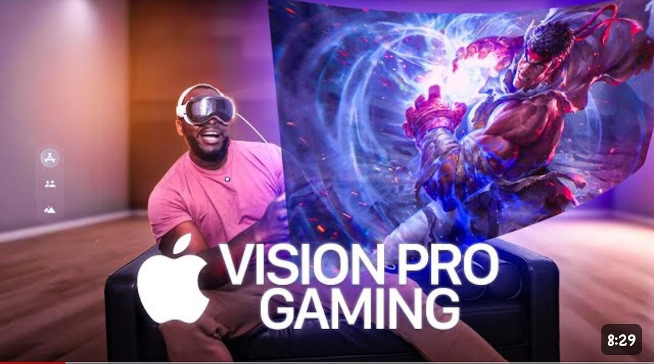 Apple vision pro gaming