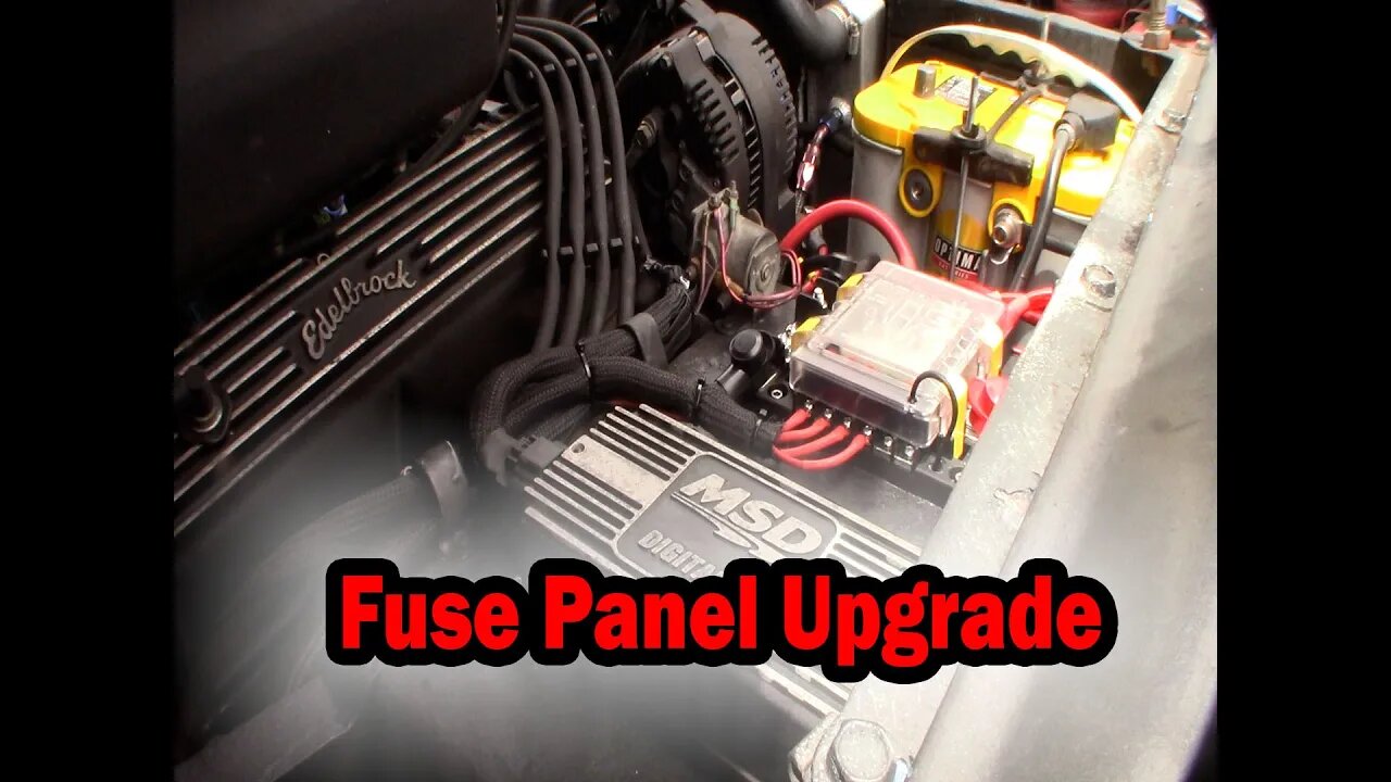 Early Bronco main fuse panel upgrade, electrical distribution panel, Blue Sea 7748 SafetyHub 150