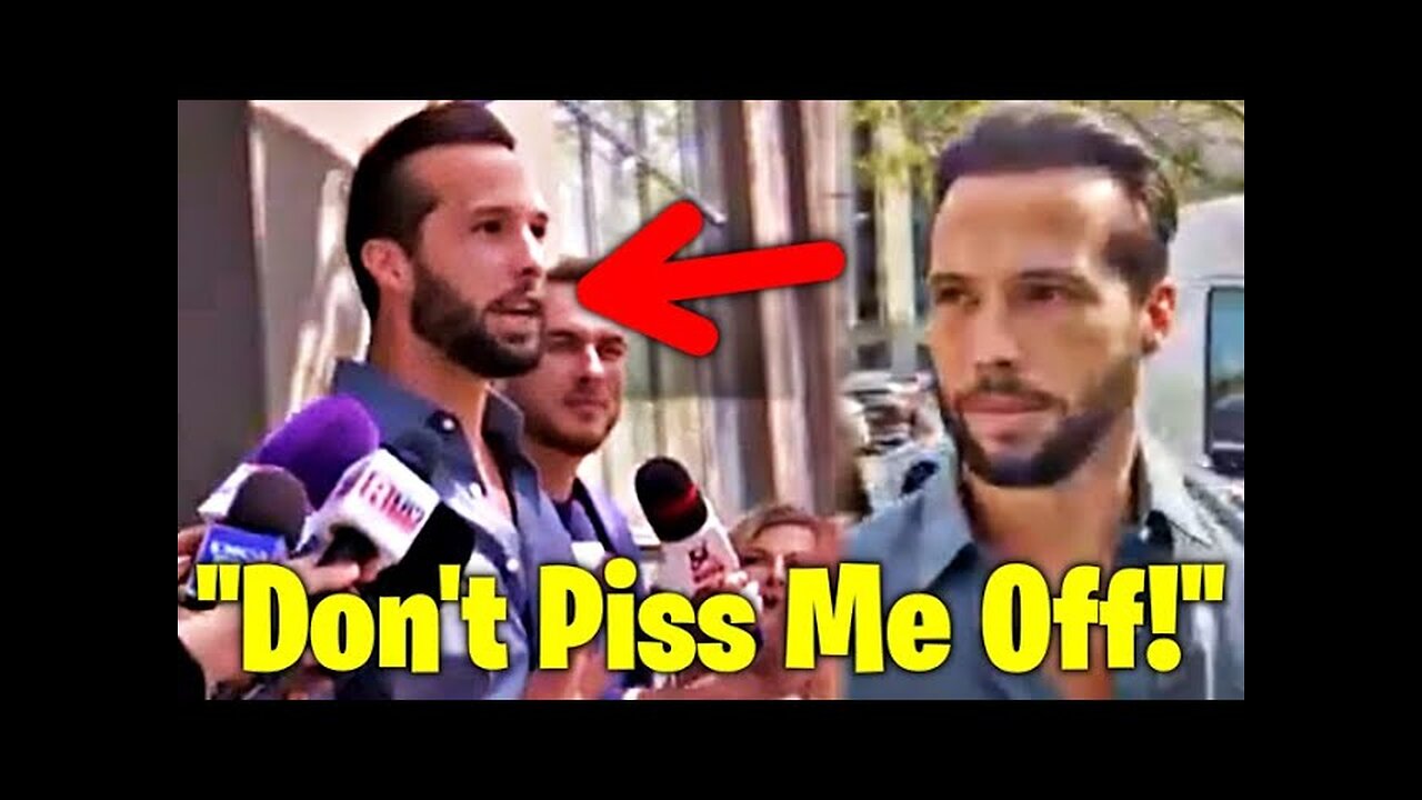 Tristan Tate ANGRY At Police In Public (NEW Video)