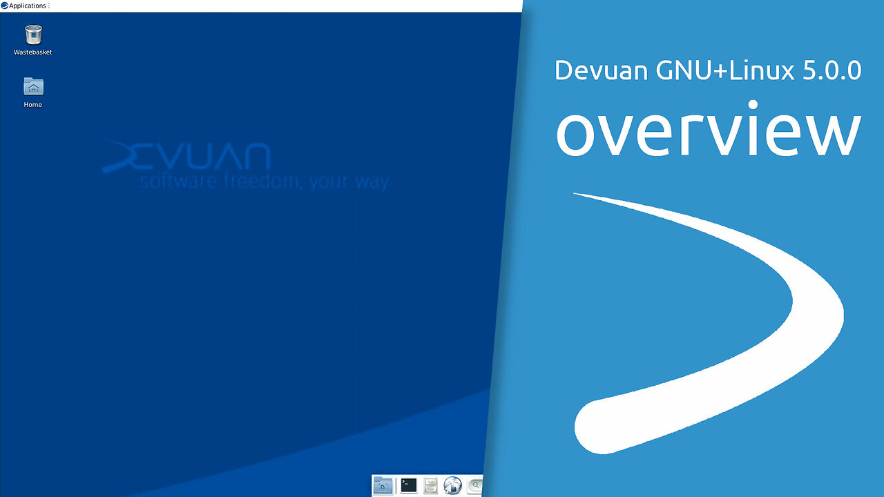 Devuan GNU+Linux 5.0.0 "Daedalus" overview | software freedom, your way