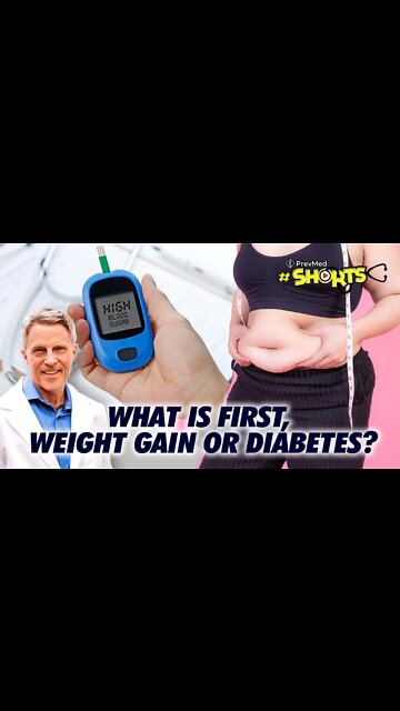 #SHORTS What is first weight gain or diabetes?