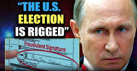 Putin Releases 4,000 Page Report Exposing How Elites Have Rigged 2024 US Election