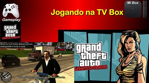 Jogando na TV Box - GTA: Liberty City Stories