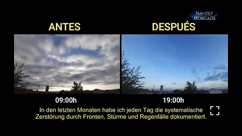 🇪🇸🌩🚨 Klimatechnische Angriffe - Es gibt Zeichen gezielter Wettermanipulation in Valencia