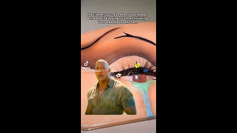 Don’t cry 😭 The Rock