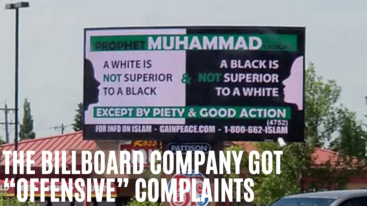 An Edmonton Billboard Promoting Equality Got 'Distorted' & People Were Furious