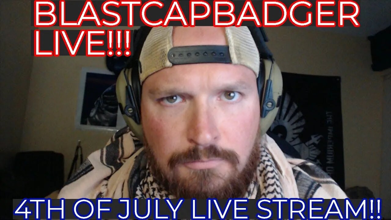 BLASTCAPBADGER HAPPY 4TH DRUNKSTREAM! MRBALLEN + REACTION REQUESTS LIVE! (HAPPY 4TH!!!!)