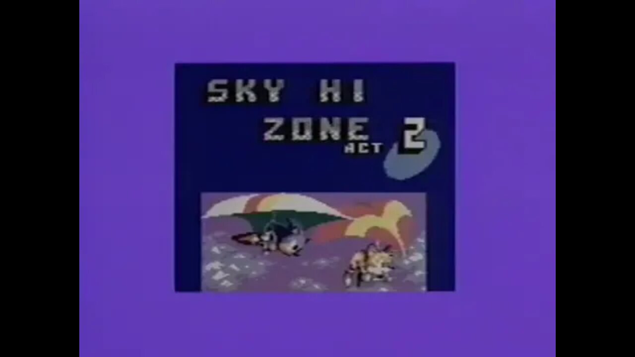 Sonic 2 (Game Gear) segment from Sega Shinsaku Soft Video Vol. 23