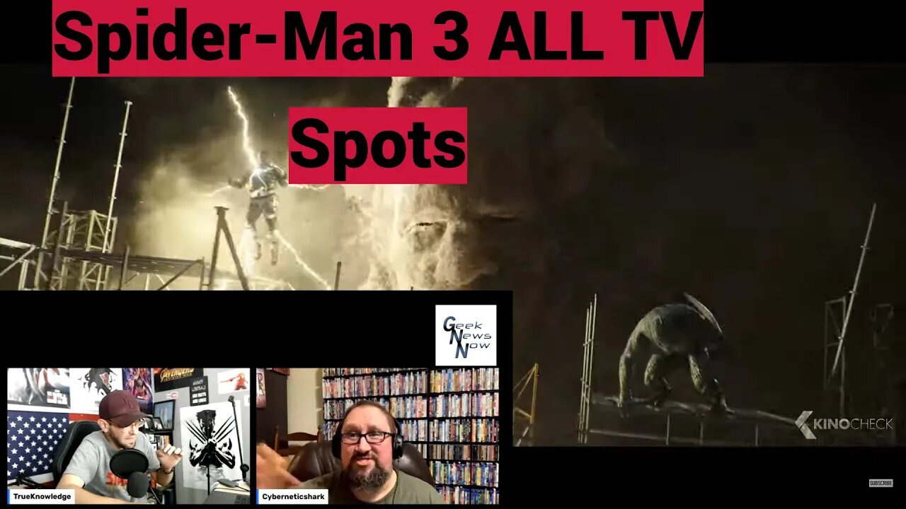 ALL NEW Spider-Man 3 TV Spots- Watch and Reaction with Commentary!! #geeknewsnownetwork, #spiderman3