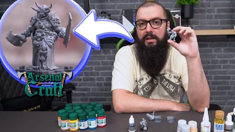 ChipNerd - Kit Pintura de Miniaturas da Arsenal Craft e Bônus