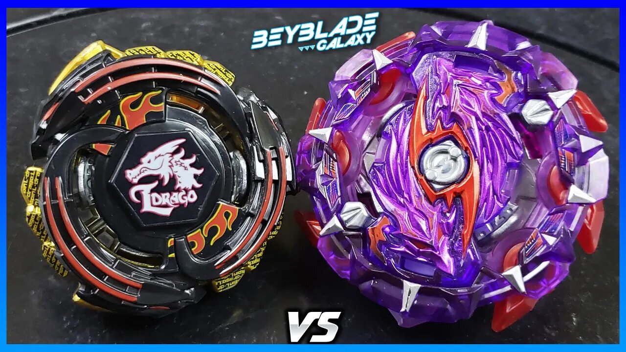 LIGHTNING L-DRAGO .10R.Z' vs TACT LONGINUS .12E.T' SOU - Beyblade Burst ベイブレードバースト